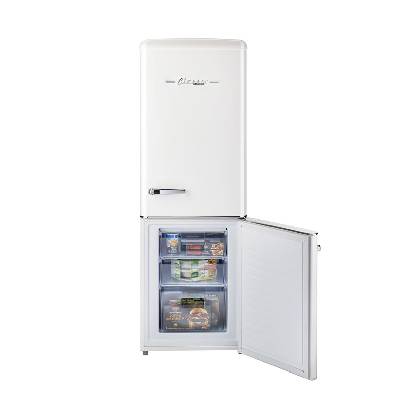 Unique Classic Retro 21.6" Manual Defrost 7 cu. ft. Energy Star